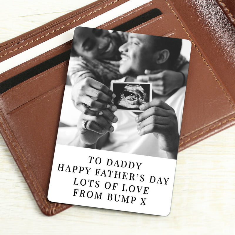 Personalised Photo Upload Wallet Card by Really Cool Gifts