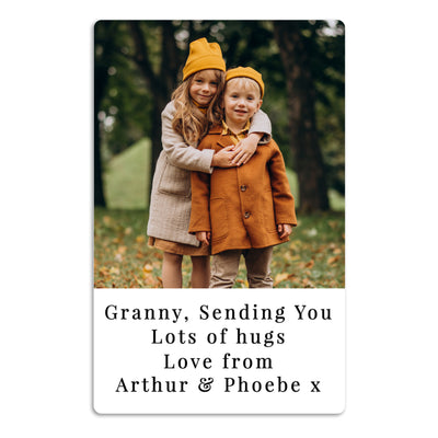 Personalised Photo Upload Wallet Card by Really Cool Gifts