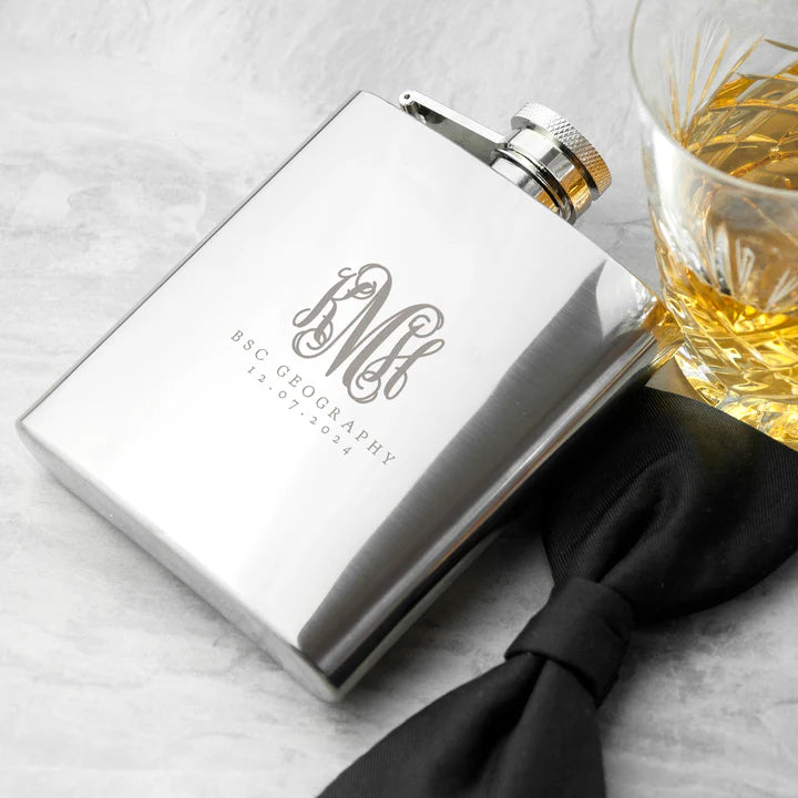 Personalised Graduation Hip Flask