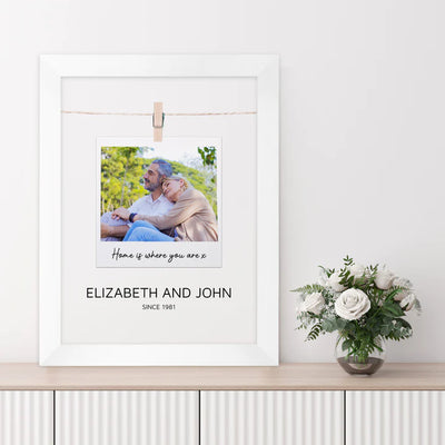 Personalised Couple's Polaroid Print