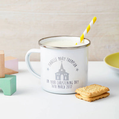 Personalised Christening Keepsake Mug by Really Cool Gifts