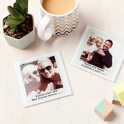 Personalised Glass Photo Coaster by Really Cool Gifts