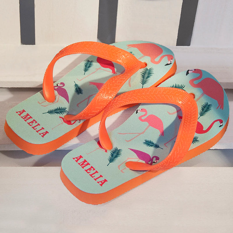 Personalised Fabulous Flamingos Child&
