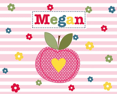 Personalised Girl's Floral Money Box