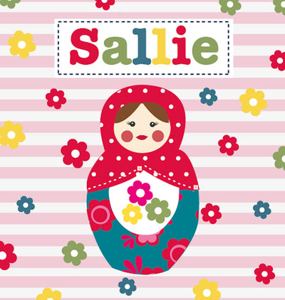 Personalised Girl's Floral Money Box