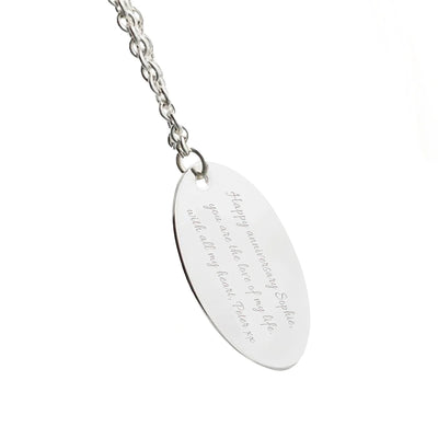 Personalised Silver Plated Rose