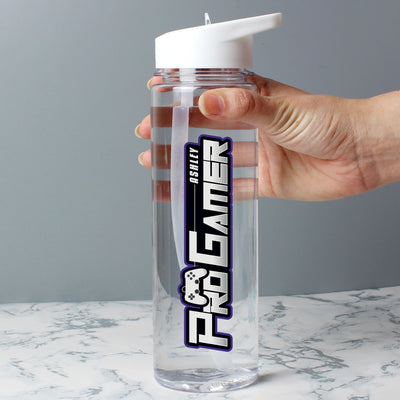 Personalised Pro Gamer Water Bottle Really Cool Gifts