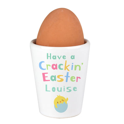 Personalised Have A Cracking Easter Egg Cup by Really Cool Gifts Really Cool Gifts