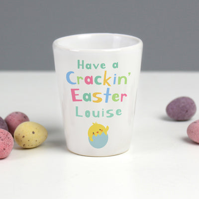 Personalised Have A Cracking Easter Egg Cup by Really Cool Gifts Really Cool Gifts
