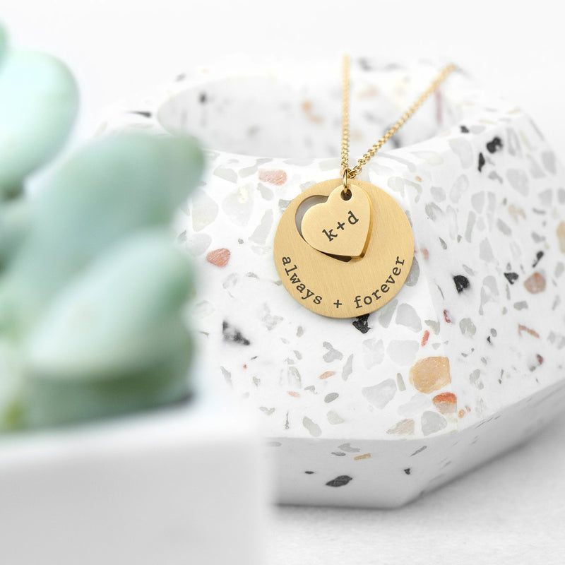 Personalised Place in My Heart Necklace by Really Cool Gifts Really Cool Gifts