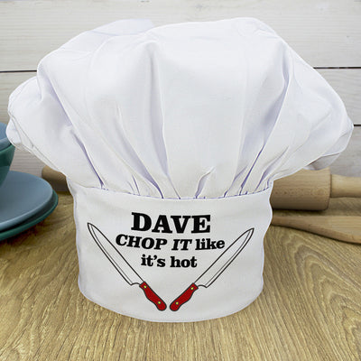 Chop It Like It's Hot Chef Hat by Really Cool Gifts Really Cool Gifts
