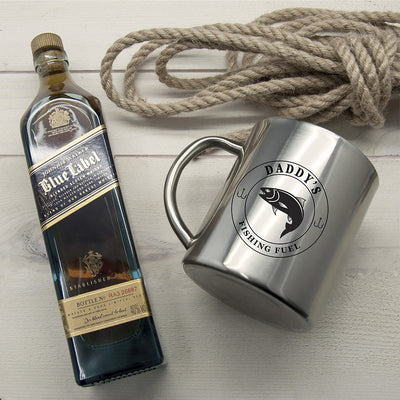 Gentlemen's Fishing Fuel Outdoor Mug by Really Cool Gifts Really Cool Gifts