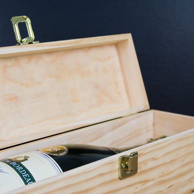 Mother's Day Wine Box With Swirls by Really Cool Gifts