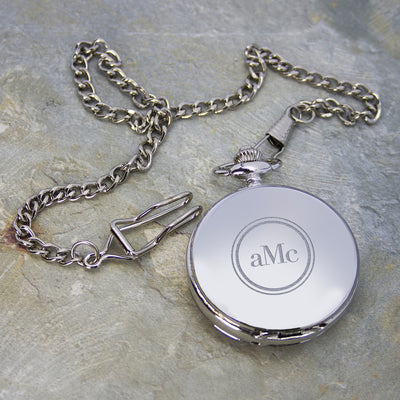 Personalised Heritage Dual-Side Pocket Watch by Really Cool Gifts Really Cool Gifts