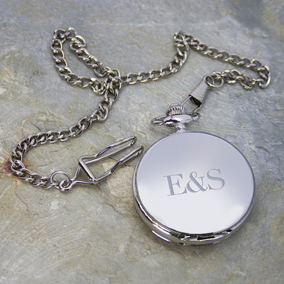 Personalised Heritage Dual-Side Pocket Watch by Really Cool Gifts Really Cool Gifts