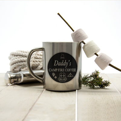 Daddy's Campfire Coffee Outdoor Mug by Really Cool Gifts Really Cool Gifts