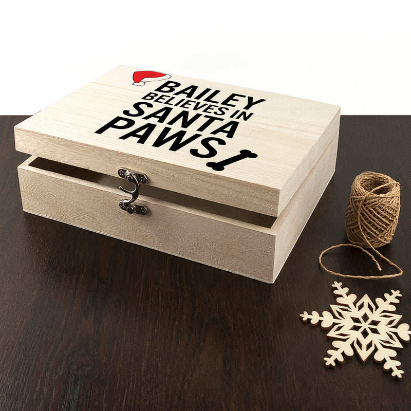 Personalised Pets Santa Paws Christmas Eve Box by Really Cool Gifts Really Cool Gifts