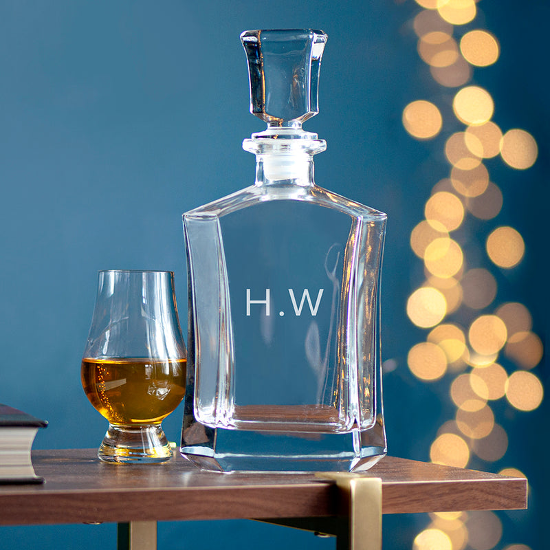 Personalised Luxury Initials Decanter by Really Cool Gifts