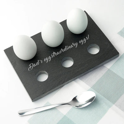 Personalised Slate Egg Holder by Really Cool Gifts Really Cool Gifts